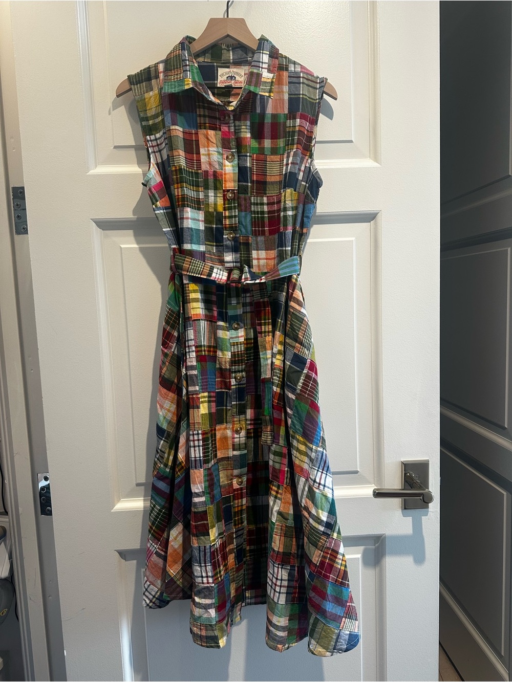 Kiel James Patrick’s Montauk Madras Shirt Dress